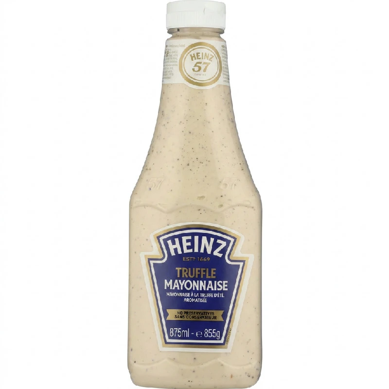 Heinz Trøffelmayo M. sommertrøffel & svampe 875 ml 337316  color Sort