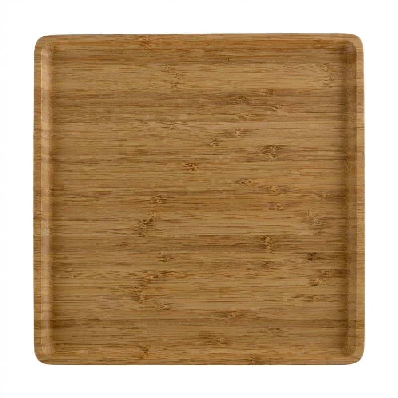 Tallerken kvadratisk bambus 26x26cm 151339 by COSY & TRENDY color Sort