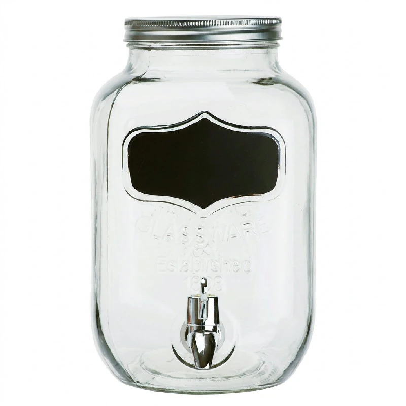 Juicedispenser med Tavle 4,5 L Glas 2768084 by COSY & TRENDY color Sort