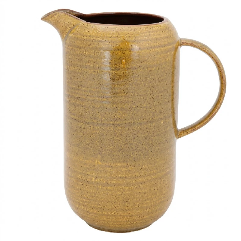 Vandkande Porcelæn Sennepsgul 1,65 L 5698033 by COSY & TRENDY color Sort