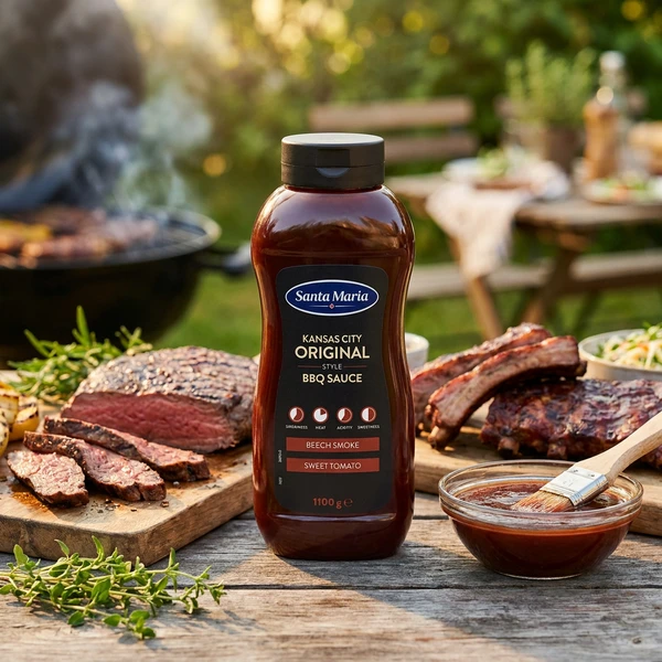 Barbecuesauce Kansas City Sød 380592 by SANTA M color Sort