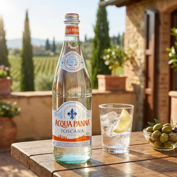 Acqua Panna Mineralvand U. Brus FL 75 273984  color Sort