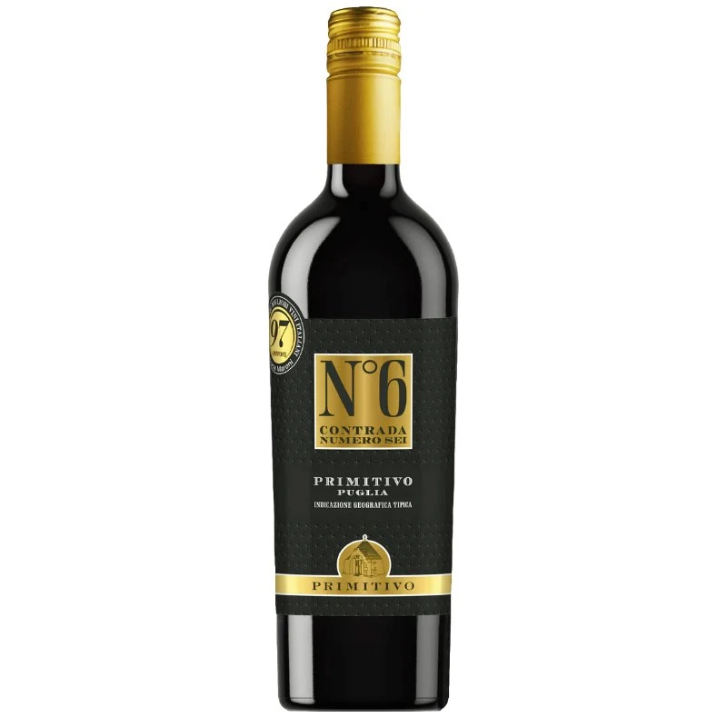Contrada Numero 6 Primitivo IGT 2025 600517  color Sort