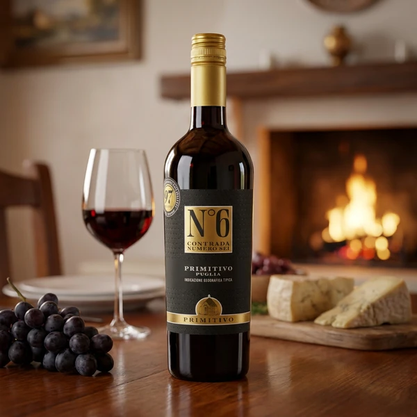 Contrada Numero 6 Primitivo IGT 2025 600517  color Sort