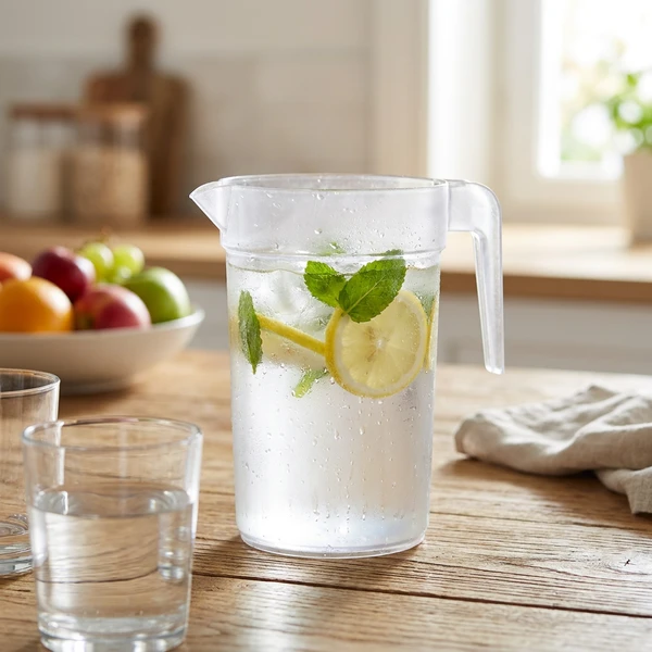 Plast Kande Uden Låg 1 Liter 749472  color Sort