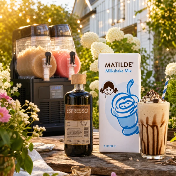 Iced Coffee - Slush ice drinkspakke Bundle190  color Sort