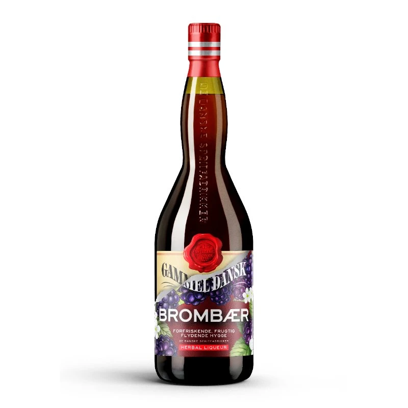 Gammel Dansk Brombær Bitter 70 cl 1044353  color Sort