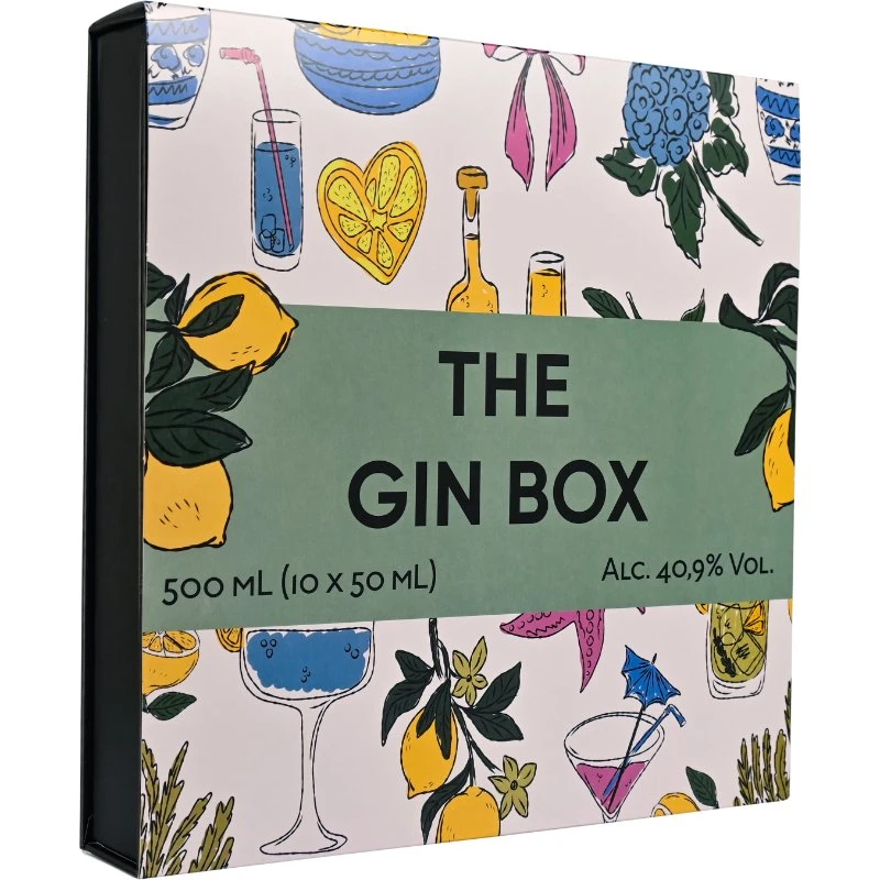 The Gin Box - 10 Reasons To Love Gin Ginbox30 by The Ginbox color Sort