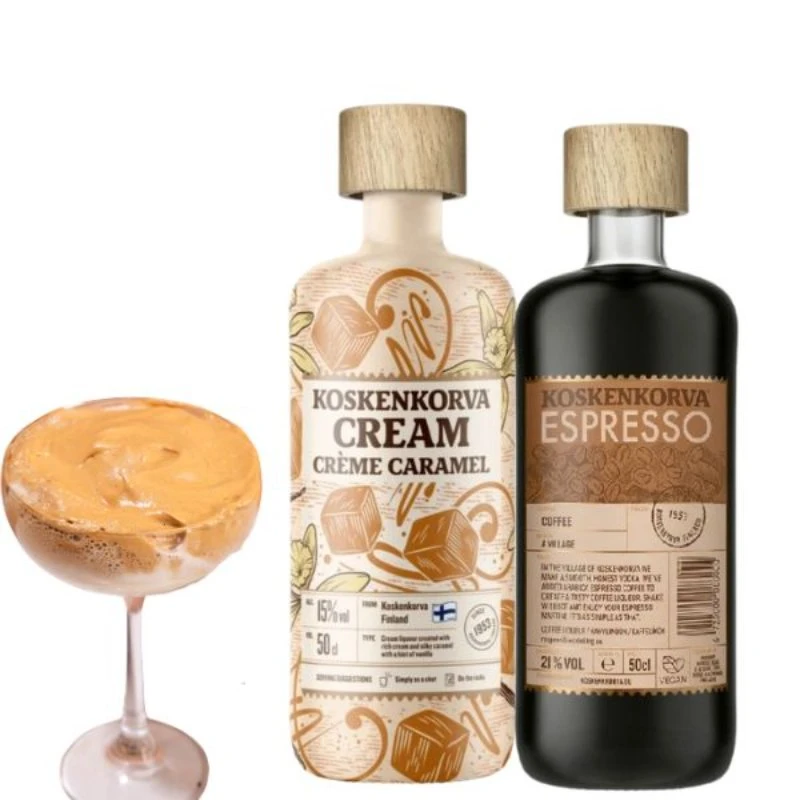 Creamy Caramel Espresso Martini - Drinkspakke Bundle194  color Sort