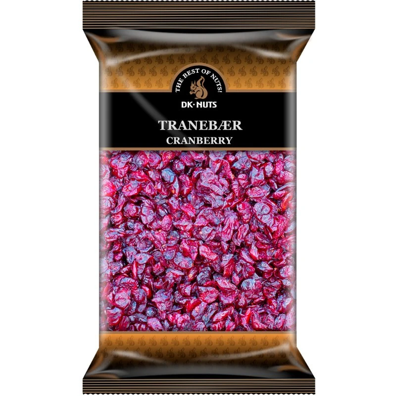Tørret Tranebær 1 KG 621C  color Sort