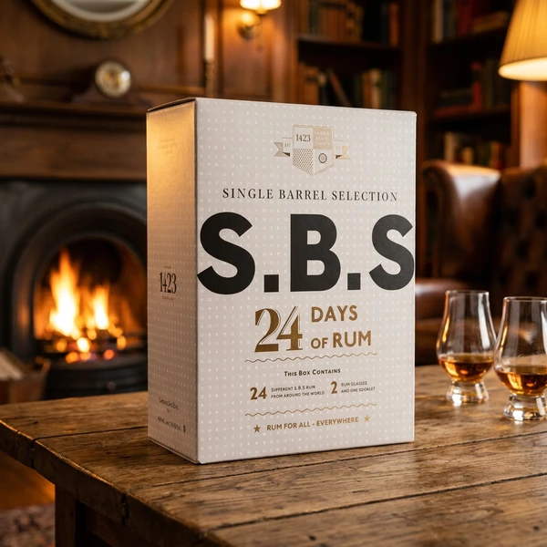 24 Days of Rum Calendar, SBS Edition 24x2cl JUL150  color Sort