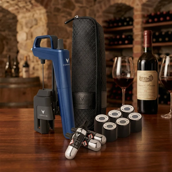 Coravin Timeless Six+ Vinsystem – Ocean Blue Limited Edition 112467B  color Sort