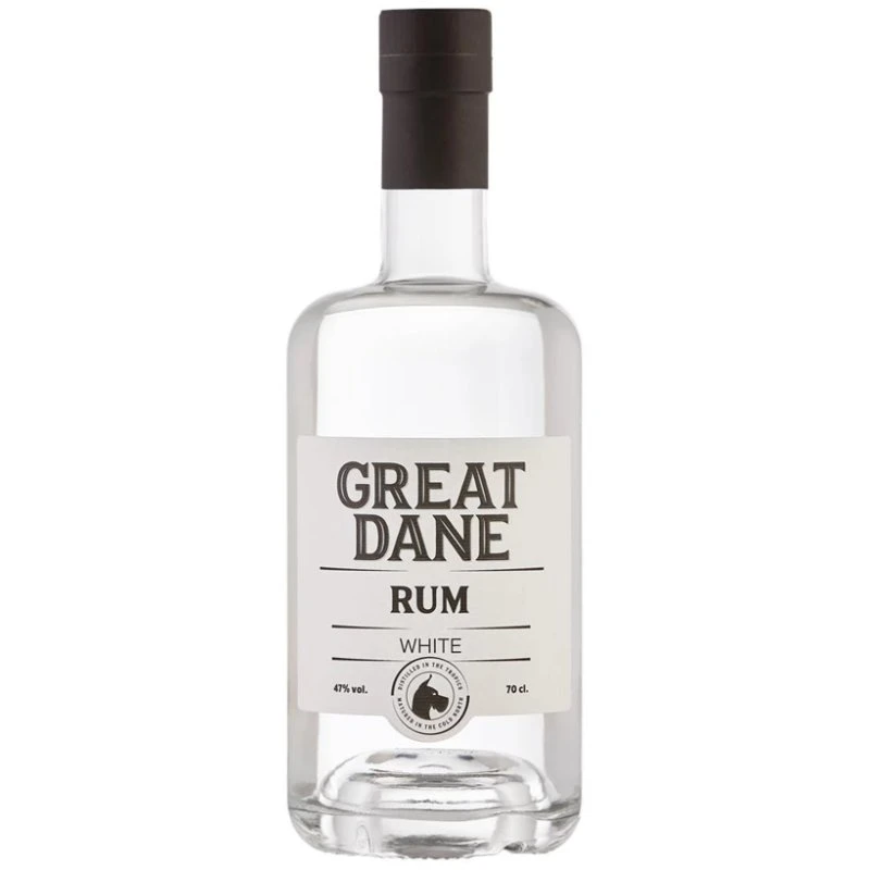 Great Dane White Rum 47% 70 cl 389991  color Sort