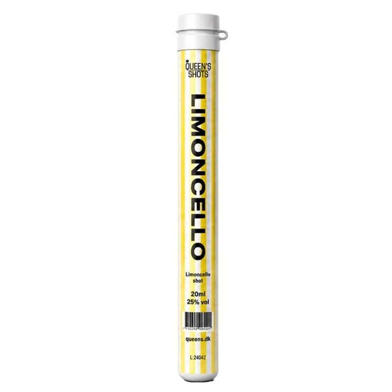 Queens Shotsrør Limoncello ØKO (50x2cl RØR) 390388 by QUEENS color Sort
