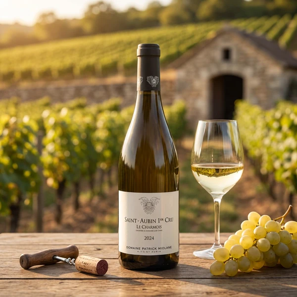 Patrick Miolane Saint Aubin 1er Cru Le Charmois 2024 0.75 L-68-416-00  color Sort