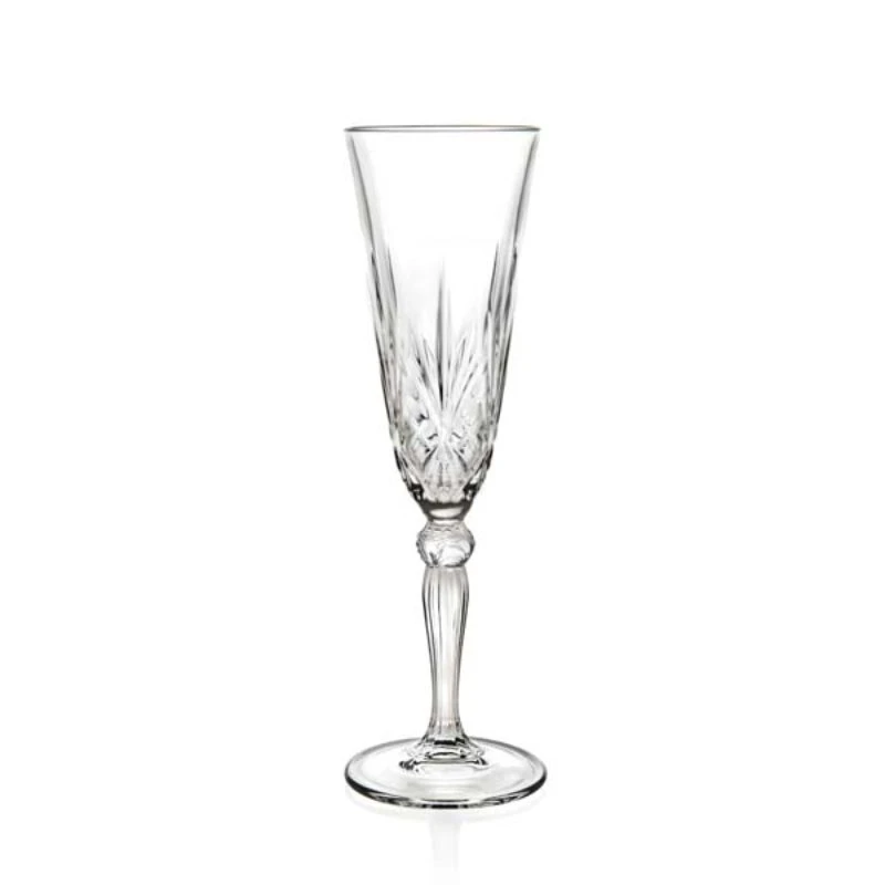 RCR Melodia Champagne Glas 16 cl 6stk. Glas0096  color Sort