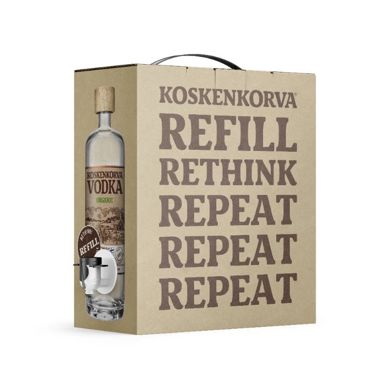 Koskenkorva Vodka BIB 300 cl 1045053  color Sort
