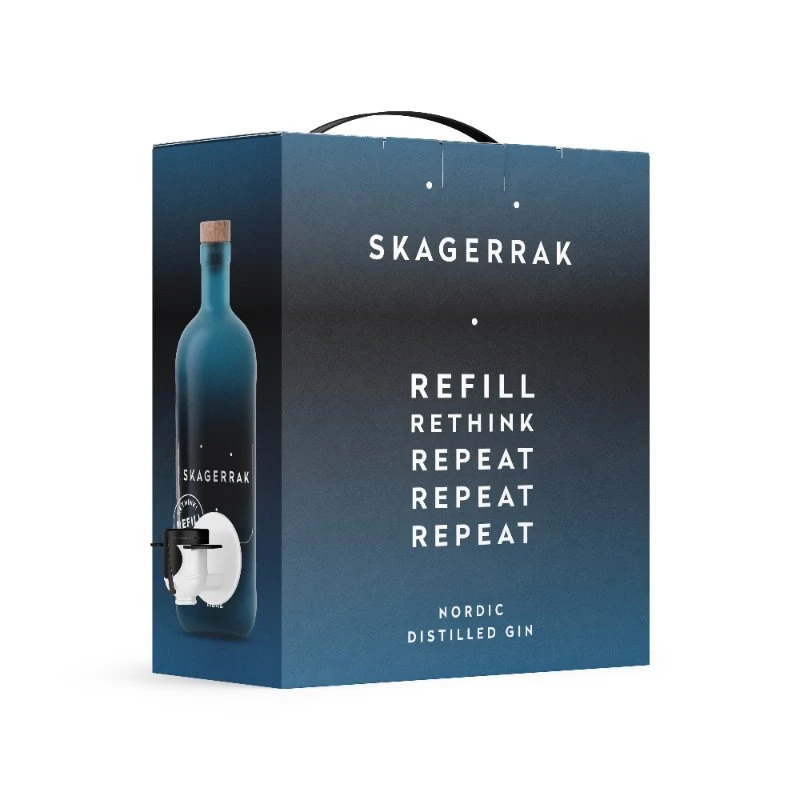 Skagerrak Nordic Dry Gin BIB 300 cl 1045032  color Sort