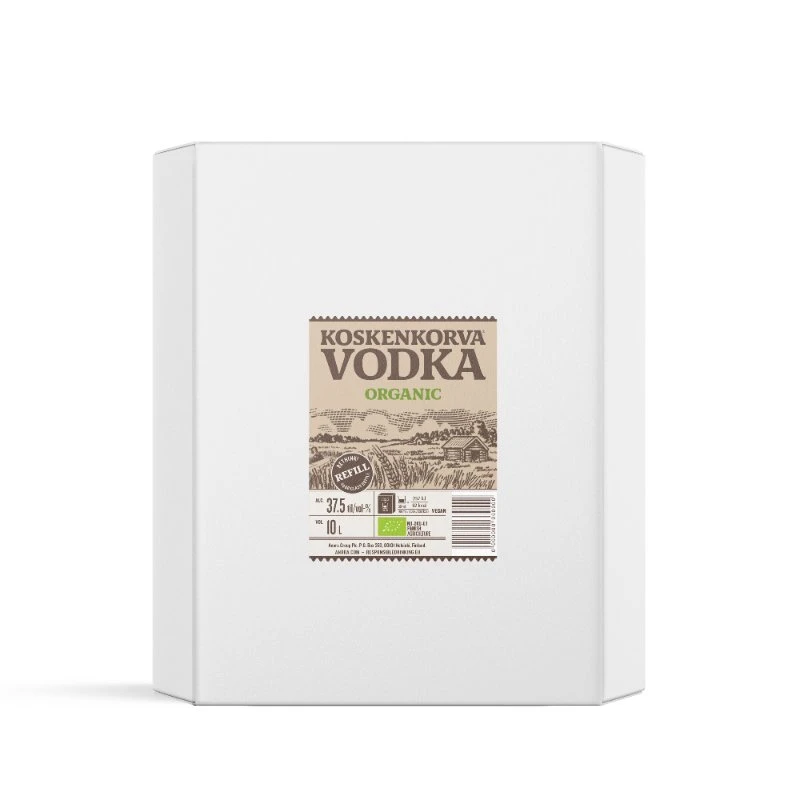 Koskenkorva Vodka 37,5% 10L box 1044920  color Sort