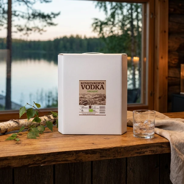 Koskenkorva Vodka 37,5% 10L box 1044920  color Sort