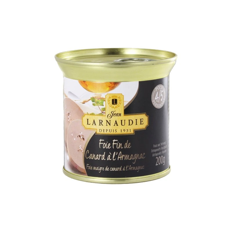 Foie Fin de Canard med armagnac 200g 16181DD by Deli Drengene color Sort