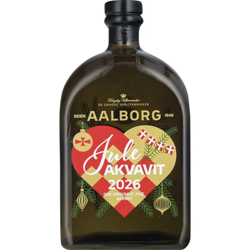 Aalborg Jule Akvavit 2026 FL 70 1043692  color Sort