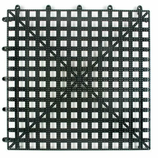 Glasmåtte - Sort 34x34cm BTBL3915B by Beaumont color Sort