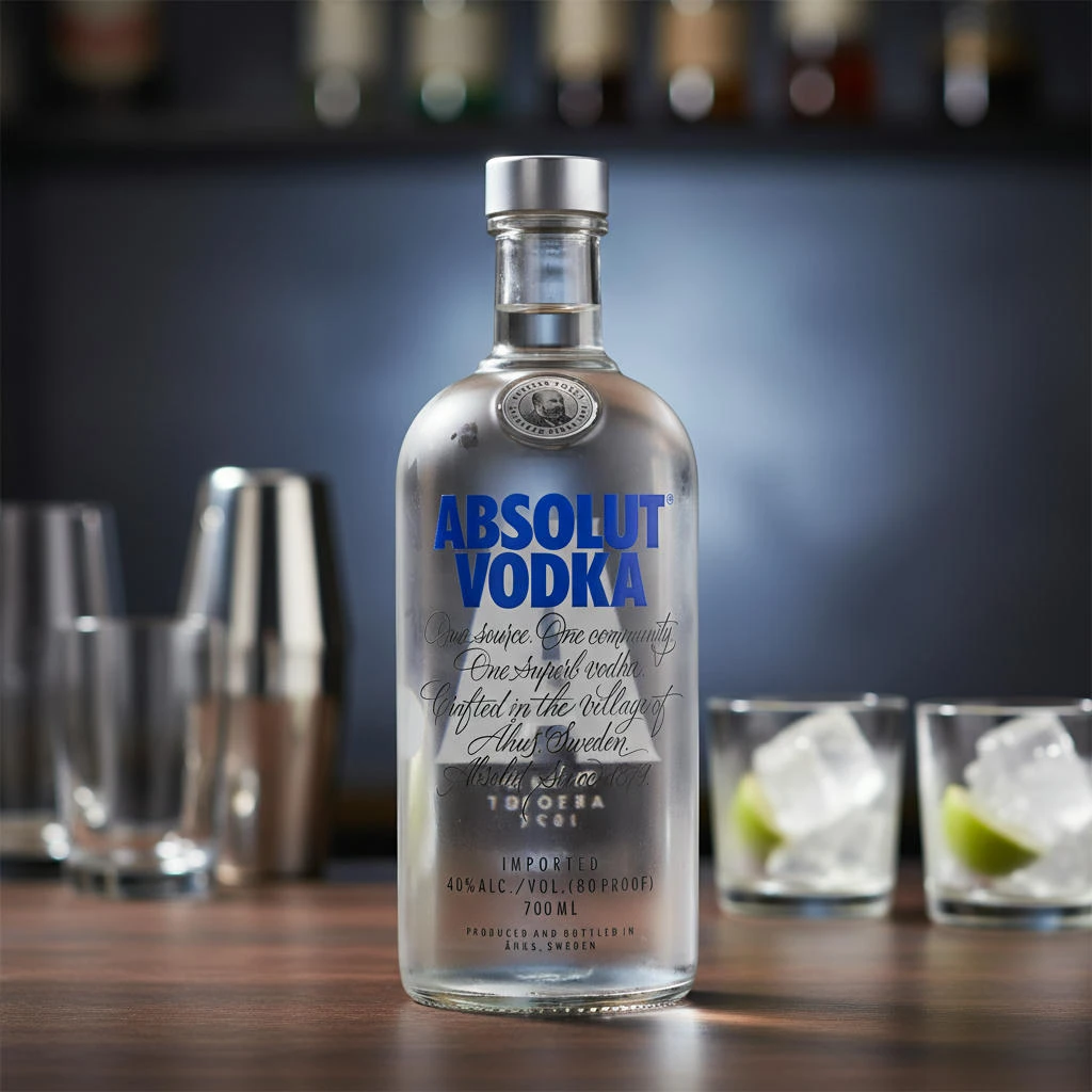 Absolut Vodka 100 cl 52087 by ABSOLUT color Sort