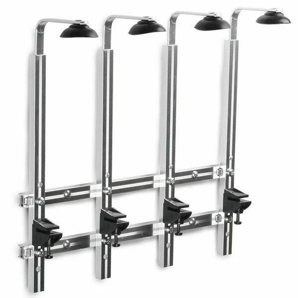 Flaskeholder Vægmonteret 4 70cl / 1 liter BTBL3213 by Beaumont color Sort
