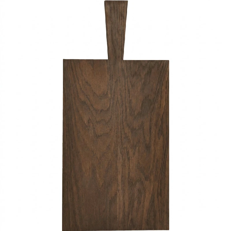 Serveringsbræt i røget olieret eg 33,5 x 21,3 x 2 cm 51455022  color Sort