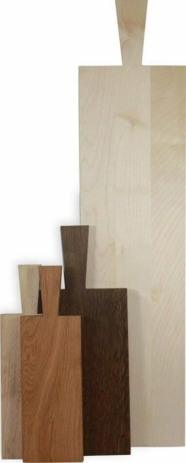 Serveringsbræt - olieret eg 33,5 x 21,3 x 2 cm 51455021  color Sort