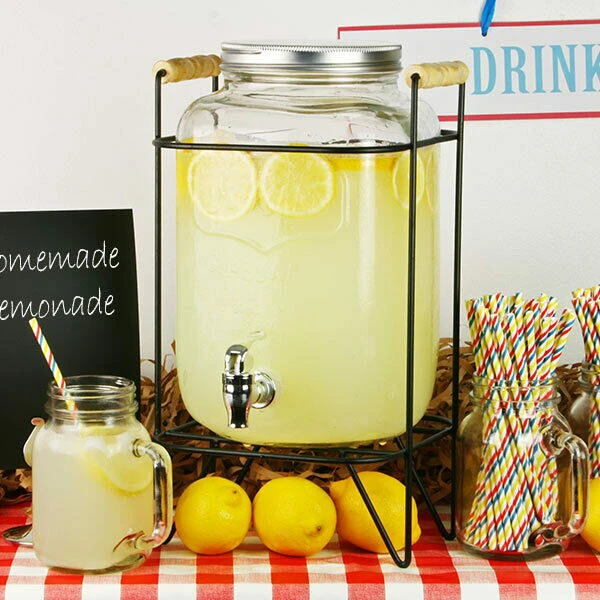 Drinks Dispenser med Stand 8ltr 13920 by Drink color Klar