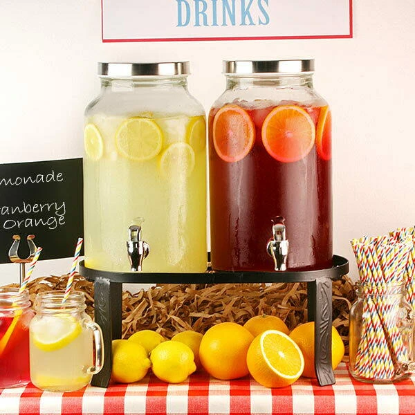 Drinks Dispenser 10L m/ stander 13919 by Drink color Klar