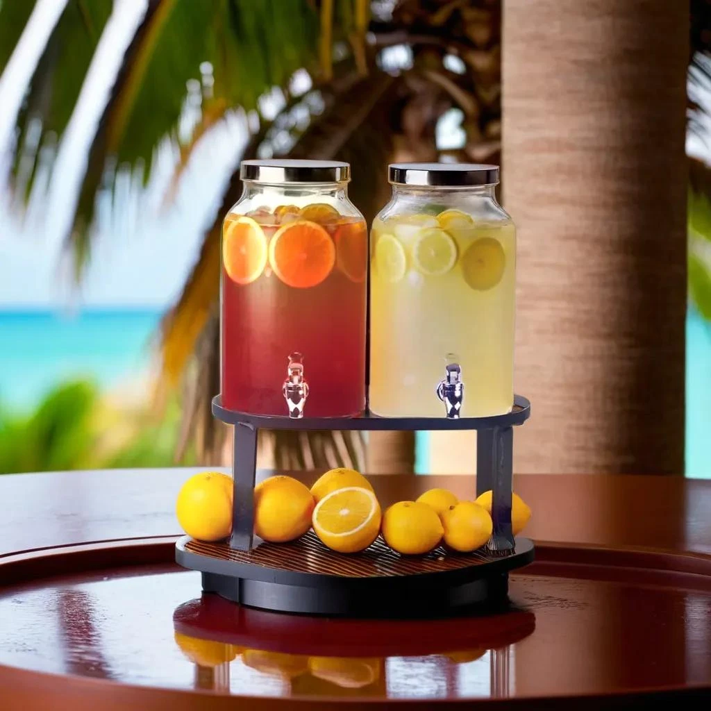 Drinks Dispenser 10L m/ stander 13919 by Drink color Klar
