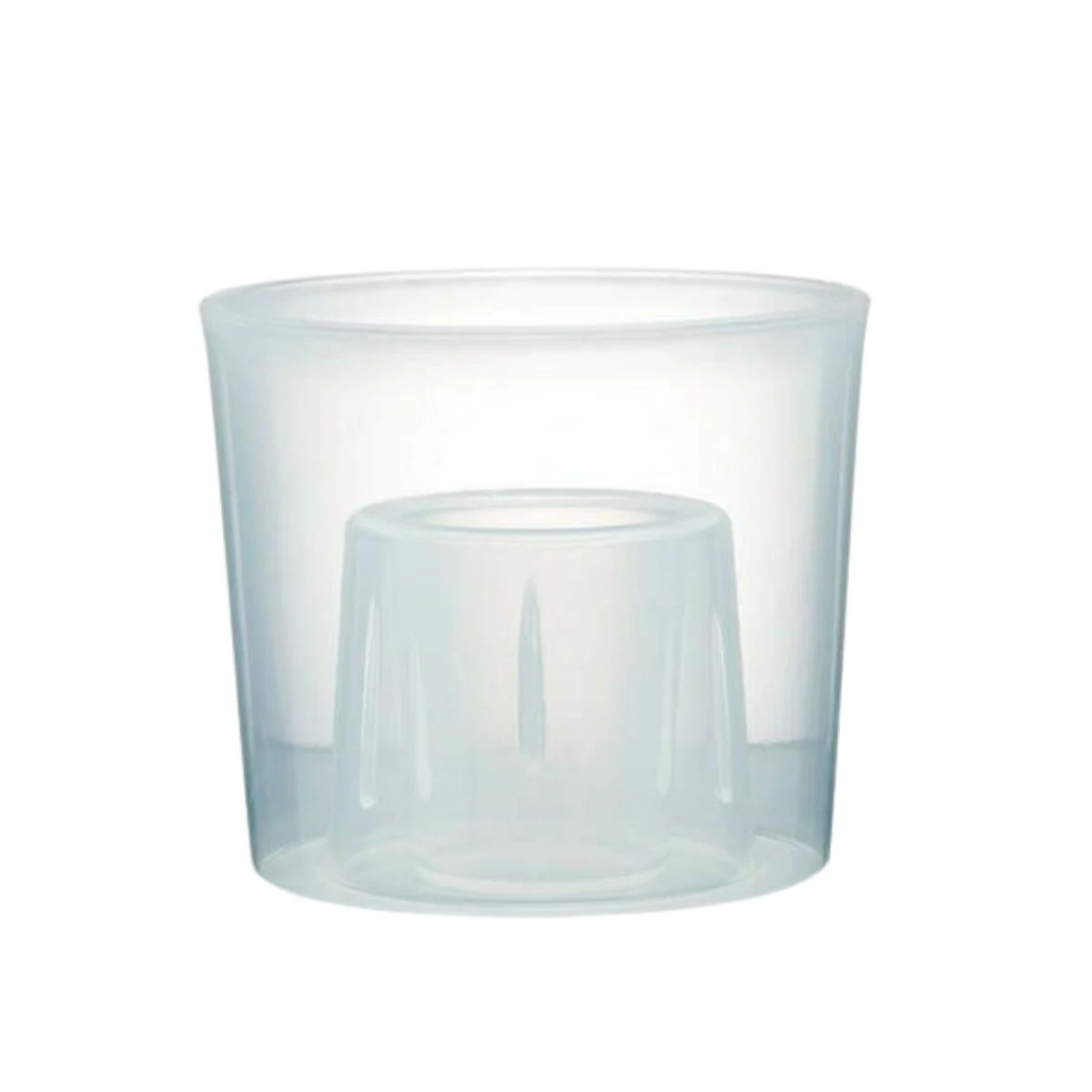 Glass4ever Bomb Shot Glas Hvid Frosted 125 ml 100302 by GLASS4EVER color Klar