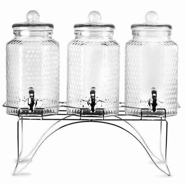 Triple drinks dispenser med stander 12 L 13921 by Drink color Klar