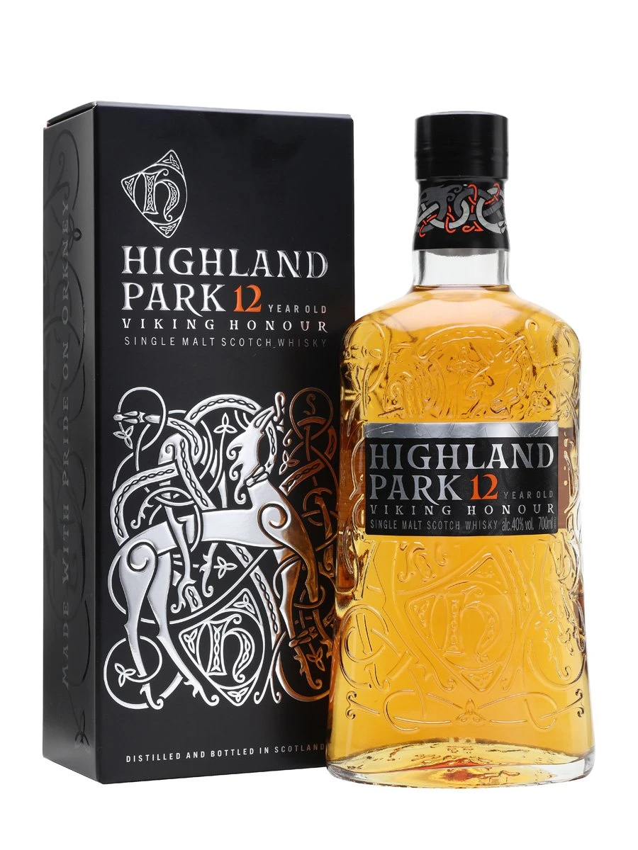 Highland Park 12 YO Single Malt Scotch FL 70 55001 by HIGHLANDPA color Sort