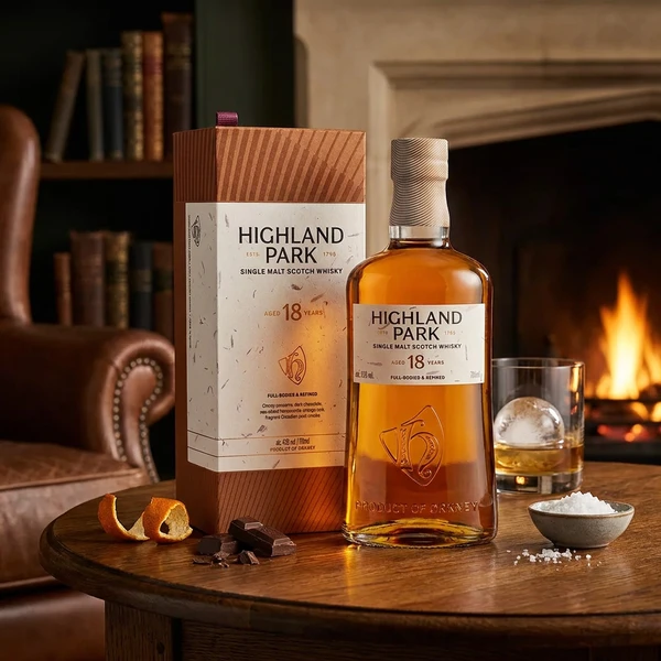 Highland Park 18 YO Single Malt Scotch 70 cl 55002 by HIGHLANDPA color Sort