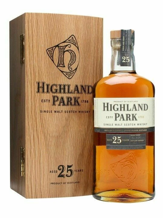 Highland Park 25 YO Single Malt Scotch FL 70 55010 by HIGHLANDPA color Sort