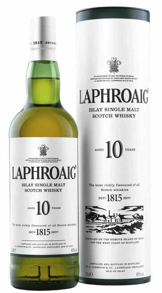 Laphroaig 10 YO Islay Single Malt FL 70 55017 by LAPHROAIG color Sort