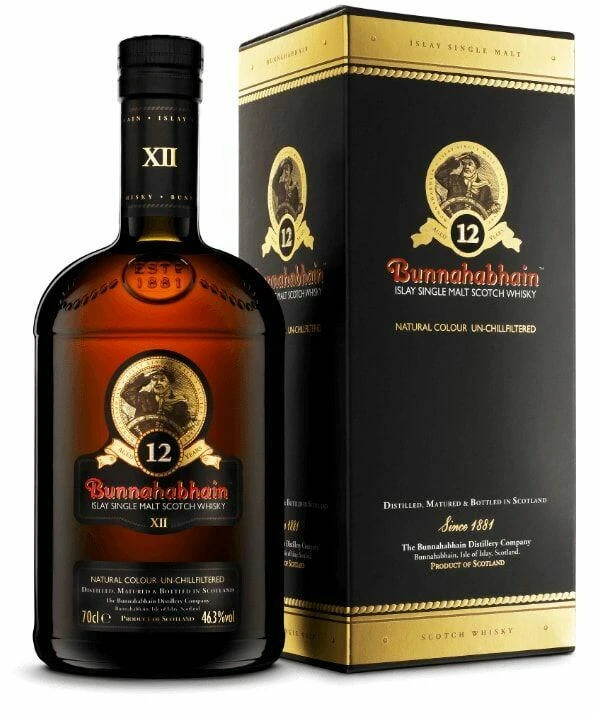 Bunnahabhain 12 YO Islay Single Malt FL 70 55043 by BUNNAHABHA color Sort