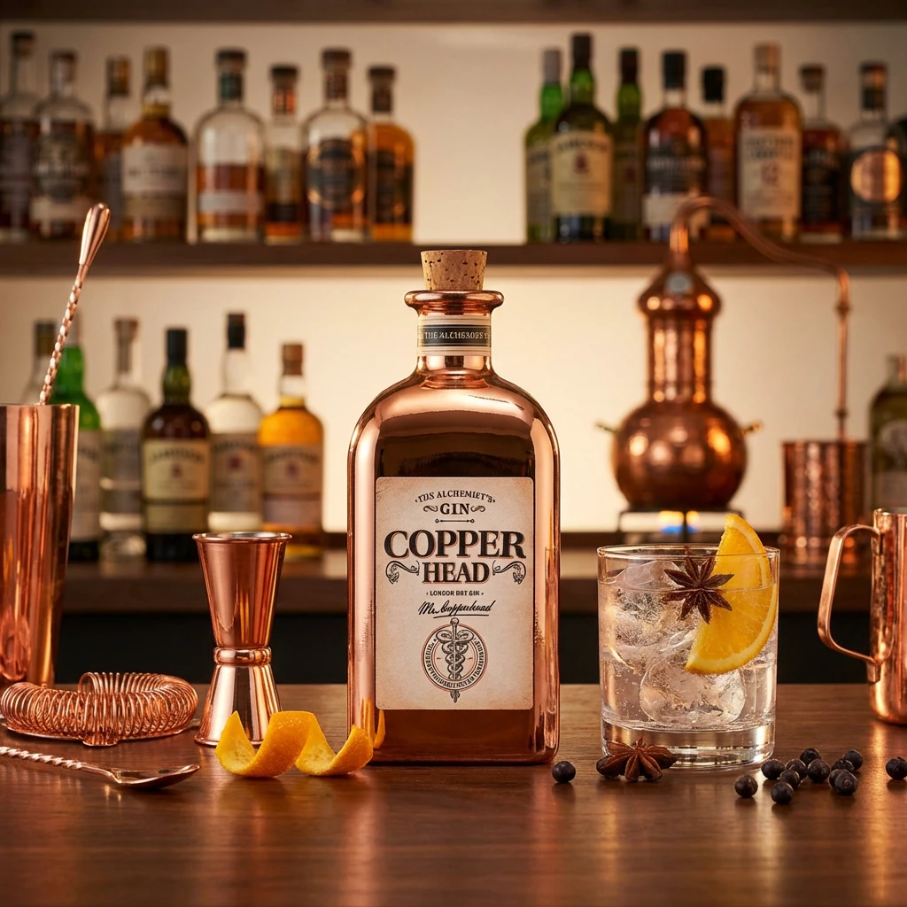 Copperhead Gin 50 cl 51136 by COPPERHEAD color Sort