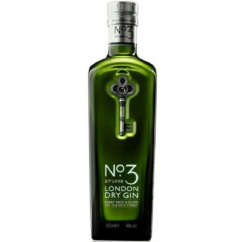 No.3 London Dry Gin FL 70 51011 by NO.3 color Sort
