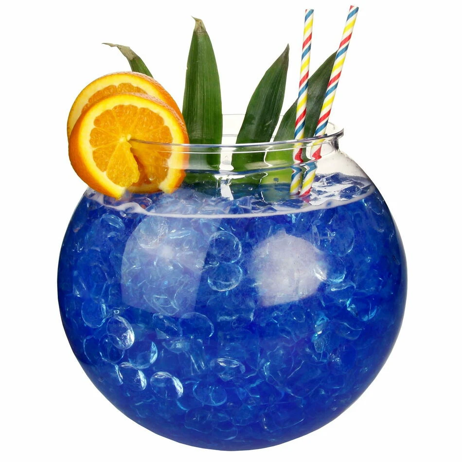 XL Plastik Cocktail Fish Bowl 5ltr 17380-347651 by Drink color Klar