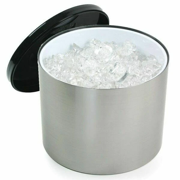 6 Liters Isspand Børstet Aluminium Effect 12108-25278 by Drink color Sølv