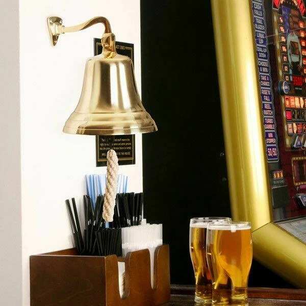 Drink Barklokke i rustfrit stål guld 98-194 by Drink color Sort