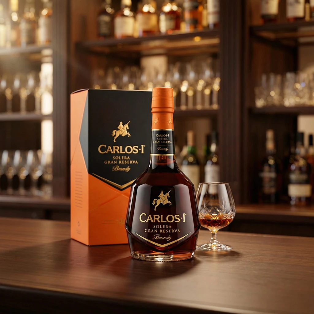 Carlos I Solera Gran Reserva Brandy FL 70 50018 by CARLOSI color Sort