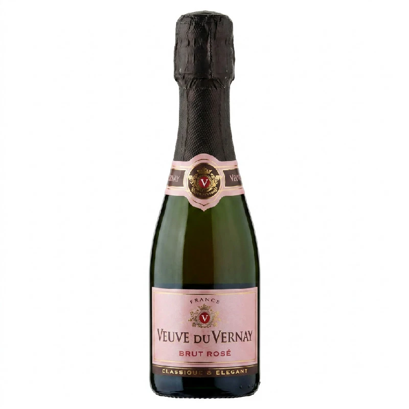 Veuve du Vernay Brut Rosé (Piccolo) FL 20 30075 by VEUVEDUVER color Sort