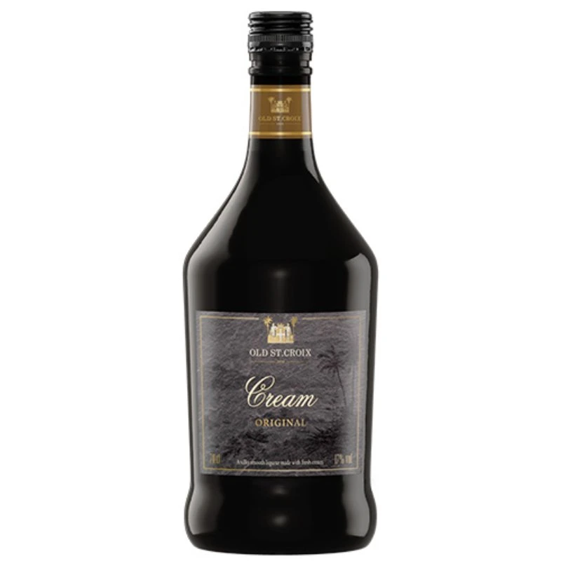 Old St. Croix Original Cream Liqueur 70 cl 63177 by A.H. Riise color Sort