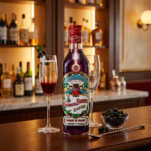 Gabriel Boudier Creme de Cassis 70 cl 63073 by BOUDIER color Sort